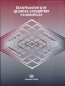Clasificación por Grandes Categorías Económicas