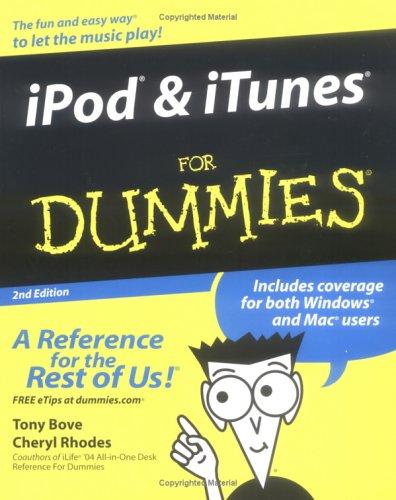 IPod & iTunes for dummies