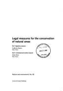 Legal Measures for the Conservation of Natural Areas (Nature and Environment)