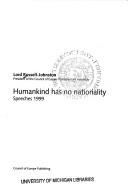 Humankind Has No Nationality