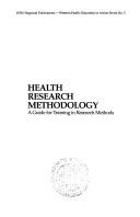 Health research methodology