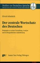 Der zentrale Wortschatz des Deutschen