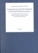 Language, Law and Development in the Third World Countries