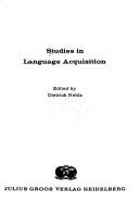 Studies in Descriptive Linguistics