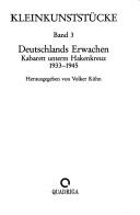 KleinkunststÃ¼cke, in 5 Bdn., Bd.3, Kabarett unterm Hakenkreuz, 1933 - 1945