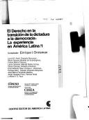 El Derecho en la transición de la dictadura a la democracia