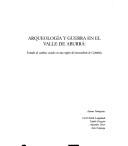 Arqueologia y Guerra En El Valle de Aburra