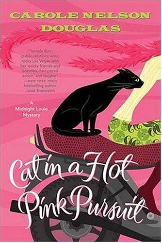 Cat in a hot pink pursuit