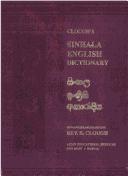 Dictionary of Sinhalese - English