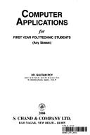 Computer Applications for First Year Polytechnic Students