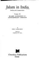 Islam in India (Studies and Commentaries)