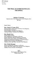 The Trial of Andres Bonifacio
