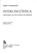 Interlinguistik