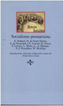 Socialismo premarxista