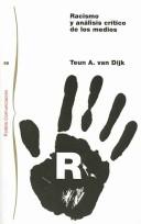 Racismo Y Analisis Critico De Los Medios / Racism and Critical Analysis of the Media (Paidos Comunicacion / Communication)