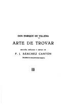 Arte de trovar