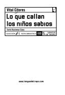 Lo Que Callan Los Niños Sabios