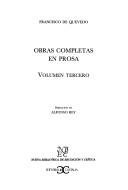 Obras Completas En Prosa (Nueva Biblioteca de Erudicion y Critica)