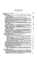 NMFS, FWS, and NBS budgets for FY 1995