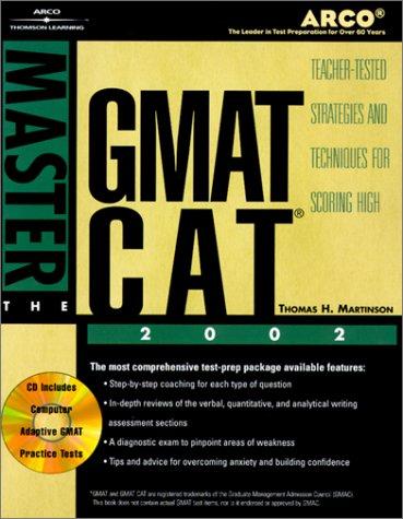 Master the GMAT CAT, 2002/e w/CD-ROM (Master the Gmat)