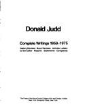 Complete writings 1959-1975