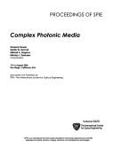 Complex photonic media