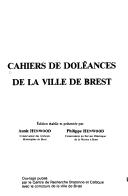 Cahiers de doléances de la ville de Brest