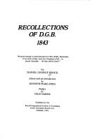 Recollections of D.G.B. 1843
