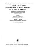 Attention and information processing in schizophrenia
