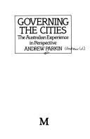 Governing the cities