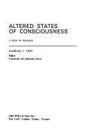 Altered states of consciousness