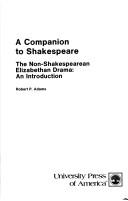 A companion to Shakespeare
