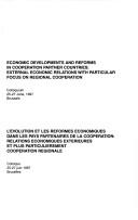 Economic developments and reforms in cooperation partner countries