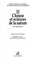 Rapports à l'Empereur sur le progrès des sciences, des lettres et des arts depuis 1789