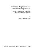 Discourse pragmatics and semantic categorization