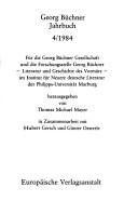 Georg Büchner Jahrbuch 4/1984