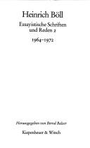 Essayistische Schriften und Reden 2. 1964-1972