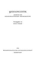 Soziolinguistik