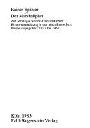 Der Marshallplan