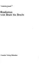 Realismus von Brant bis Brecht