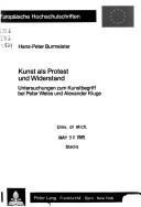 Kunst als Protest und Widerstand