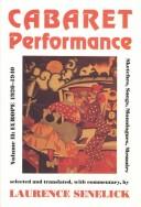 Cabaret performance