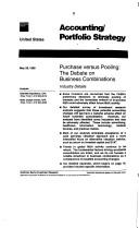 Accounting for business combinations: Should pooling be eliminated?