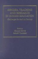 Gender, teaching and research in higher education