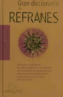 Gran diccionario de refranes