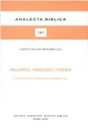Palabra, prodigio, poesía