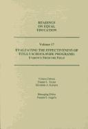 Readings on Equal Education: v. 1-6