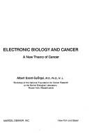Electronic biology and cancer