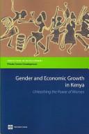 Gender and economic growth in Kenya