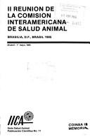 II Meeting of the Interamerican Commission on Animal Health, Brasilia, D.F., Brazil 1985, April 29-May 1st., 1985